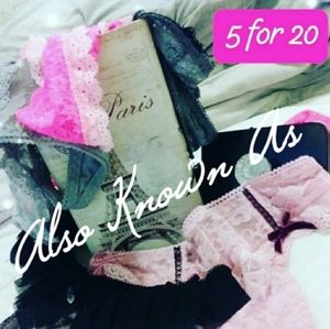 5 Pair of Soft Sexy Lacy Panties